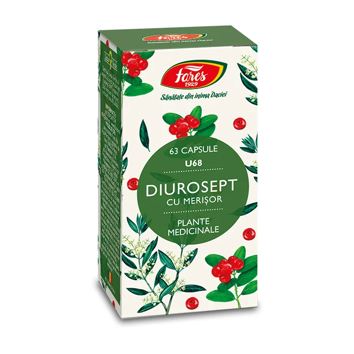 Diurosept U68, 63 Capsule, Fares