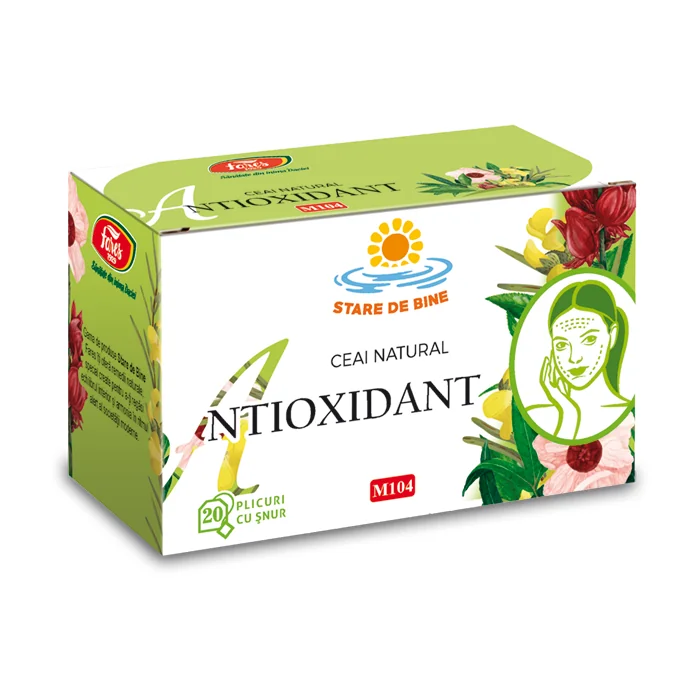 Ceai Antioxidant, 20 Plicuri, Fares