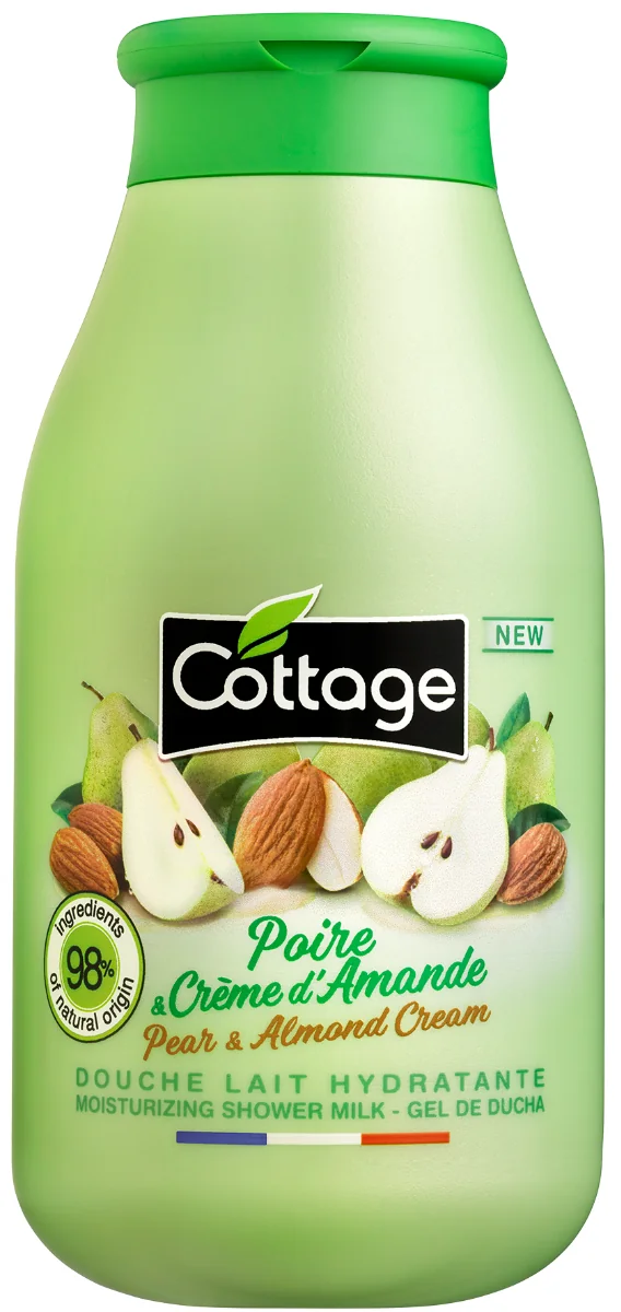 Gel de dus Pere si Migdale, 250ml, Cottage