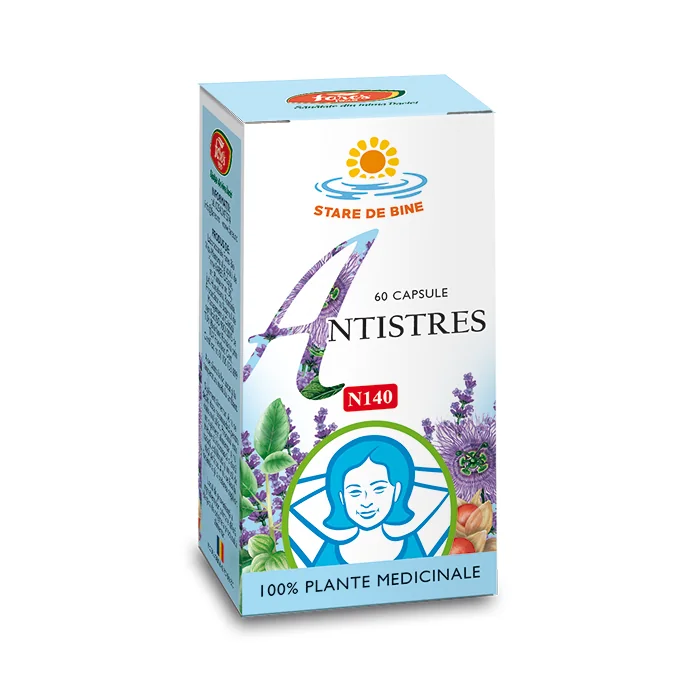 Antistres N140, 60 Capsule, Fares