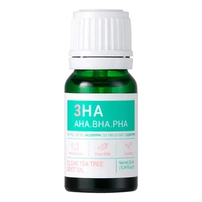 Ulei cu arbore de ceai transparent si 3HA, 10ml, Esfolio