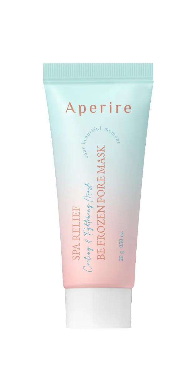 Masca de fata cu argila pentru calmare Spa Relief Be Frozen, 20g, Aperire