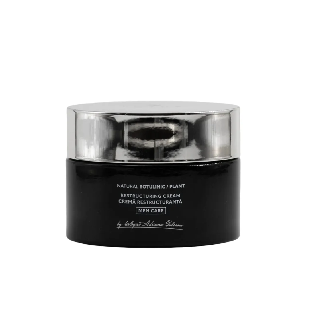 Crema restructuranta de fata pentru barbati Natural Botulinic Plant, 50ml, Lotus Cosmetics