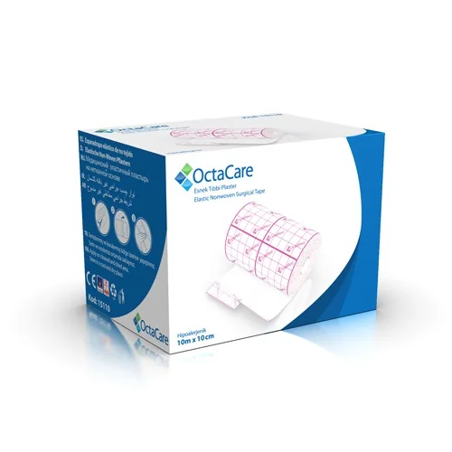 Banda Adeziva Suport Elastic, 10 cm x 10 m, Octacare