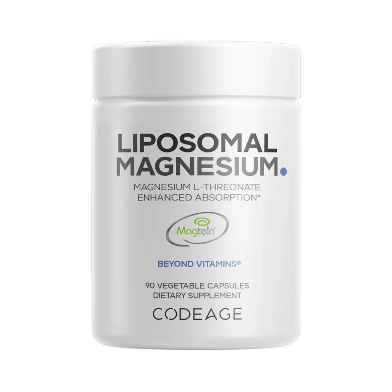 Magneziu L-treonat liposomal, 90 capsule, Codeage