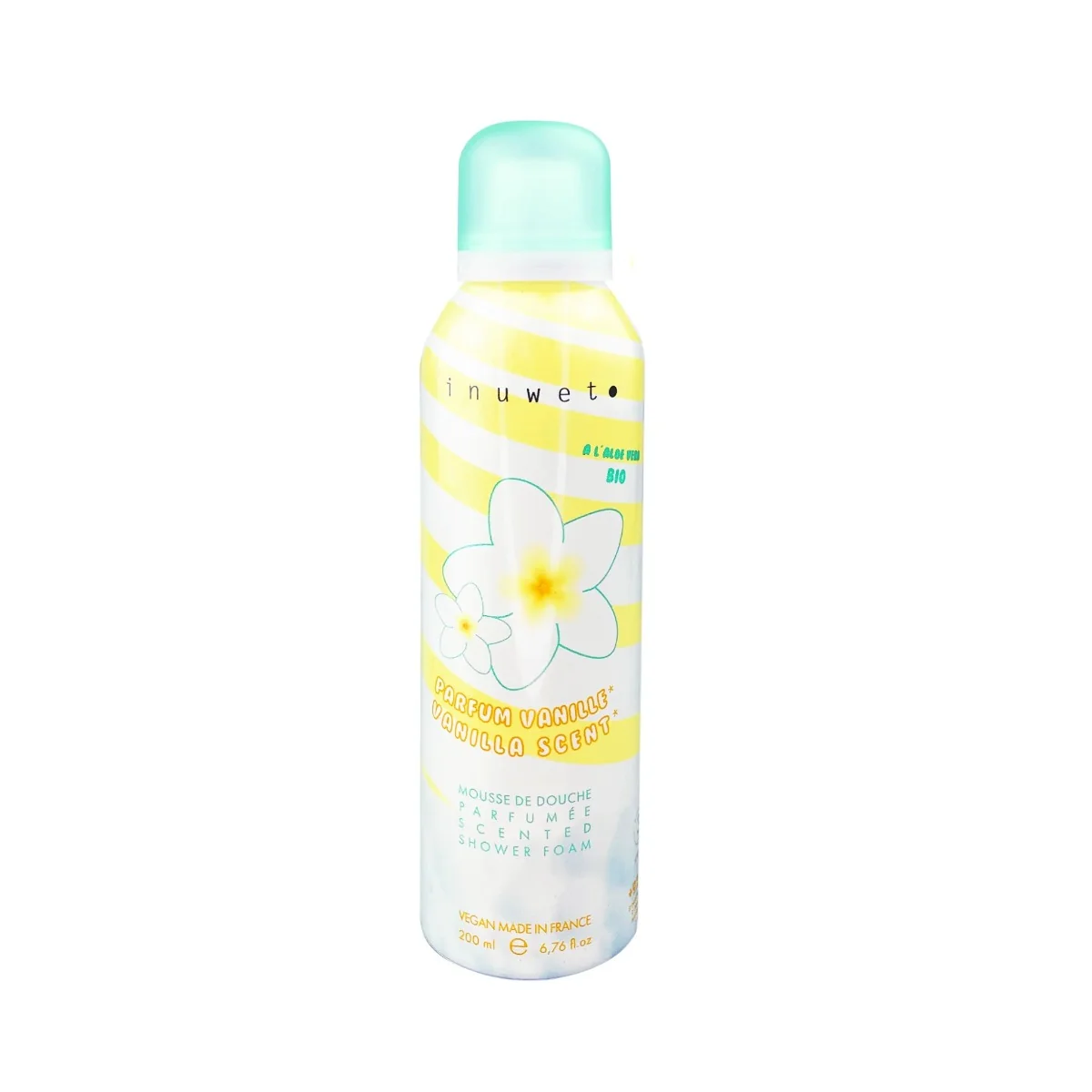 Spuma de baie cu parfum de vanilie, 200ml, Inuwet
