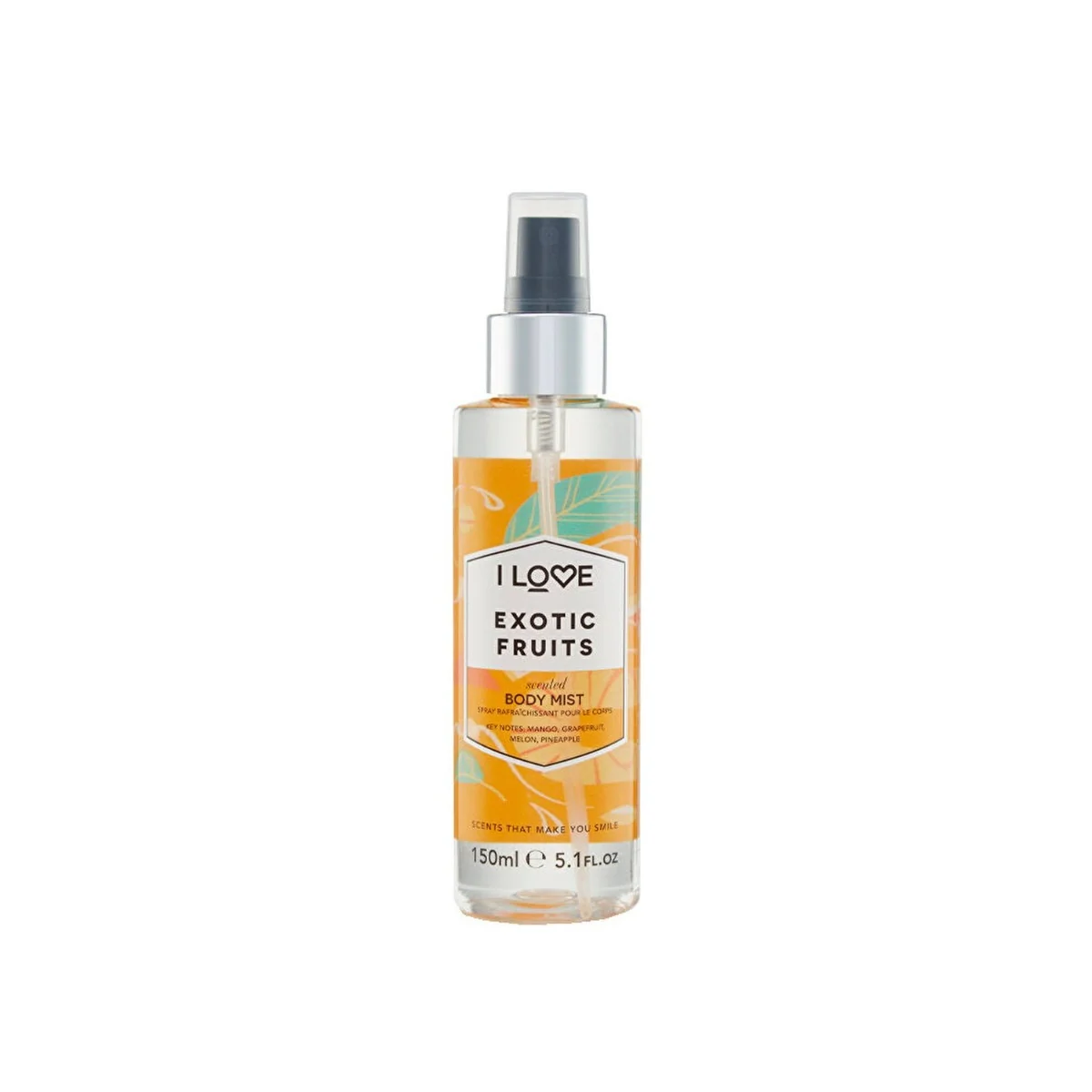 Spray de corp Exotic Fruit, 150ml, I Love Cosmetics