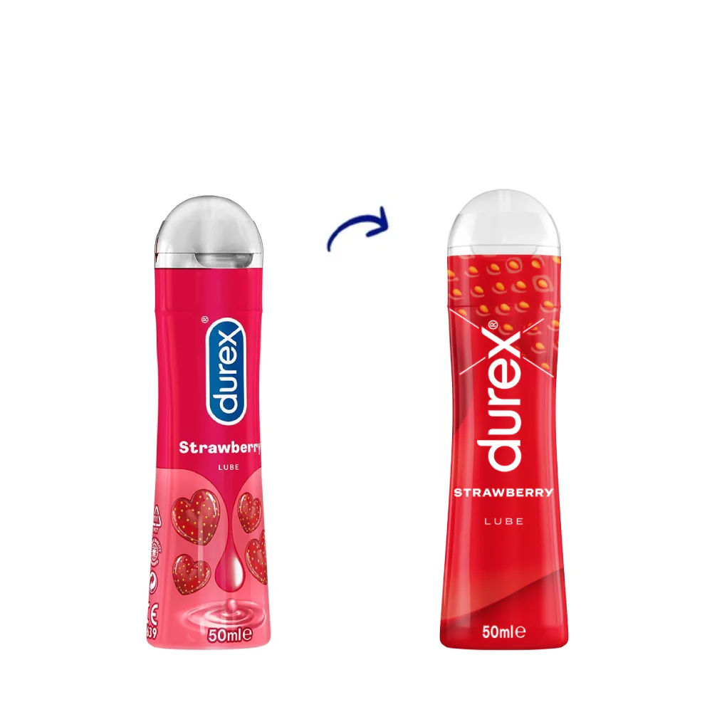 Lubrifiant Strawberry, 50ml, Durex Play