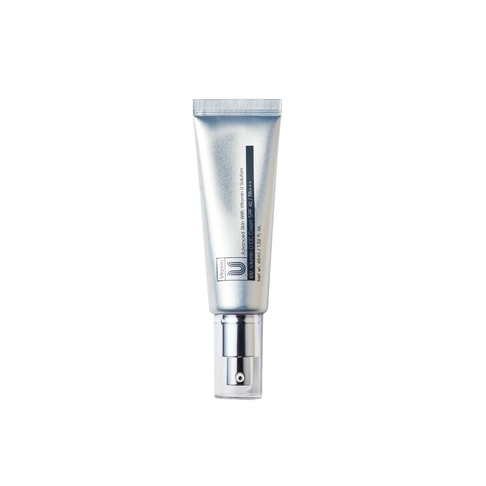 CC Cream hidratant cu protectie solara SPF40 PA+++ Vitamin U, 45ml, CU Skin