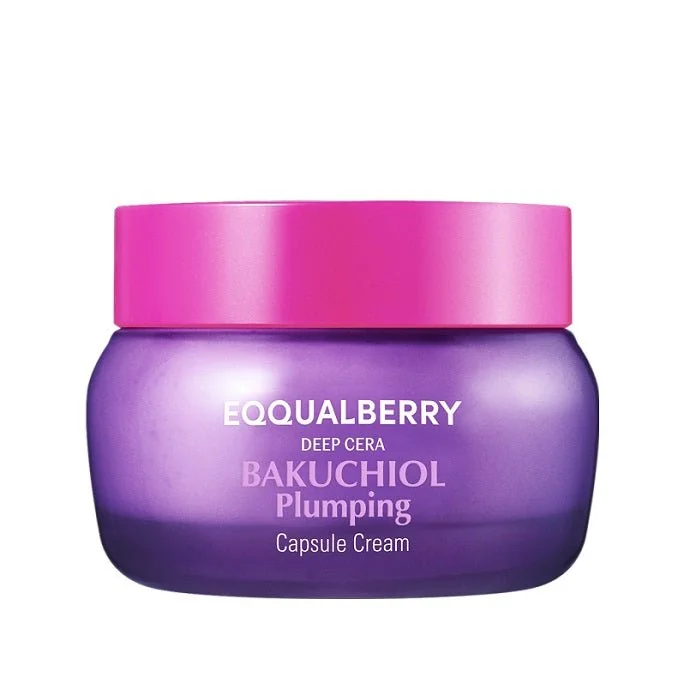 Crema pentru fermitate volum si netezire cu Bakuchiol, 50ml, Eqqualberry