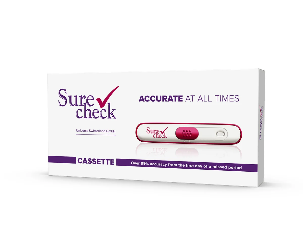 Test De Sarcina Cassette, 1 Bucata, Surecheck