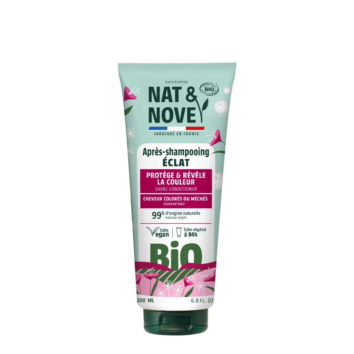 Balsam protector pentru par vopsit cu extract de smochine Bio, 200ml, Nat&Nove