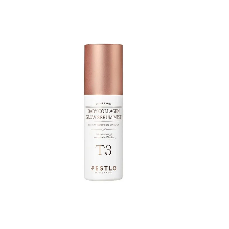 Spray iluminator si hidratant cu colagen vegan, 50ml, Pestlo