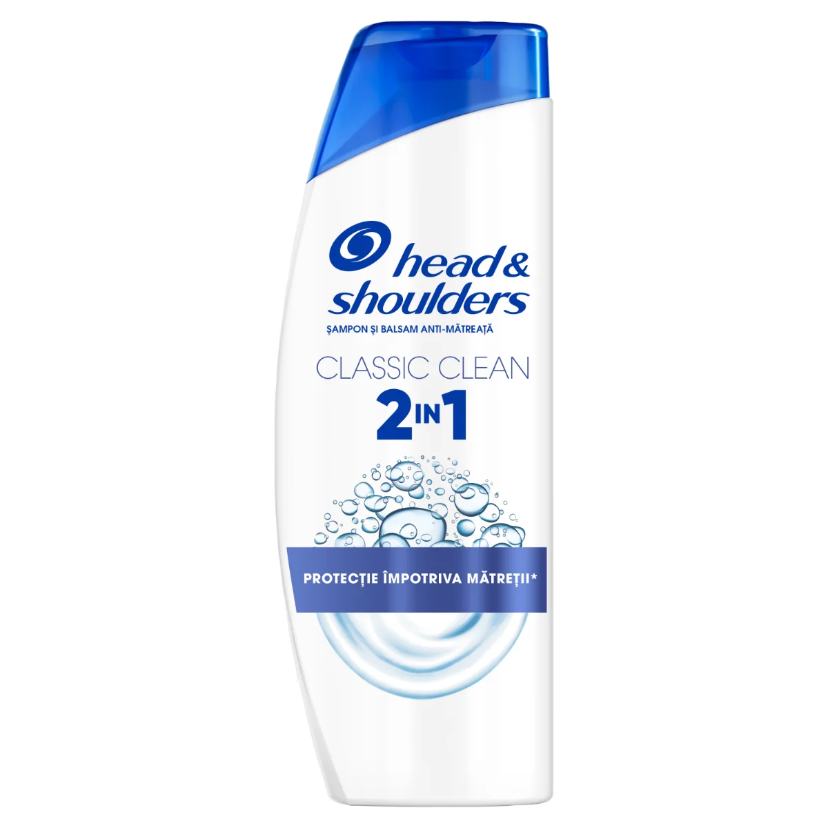 Sampon pentru par normal anti-matreata Classic Clean, 250ml, Head&Shoulders