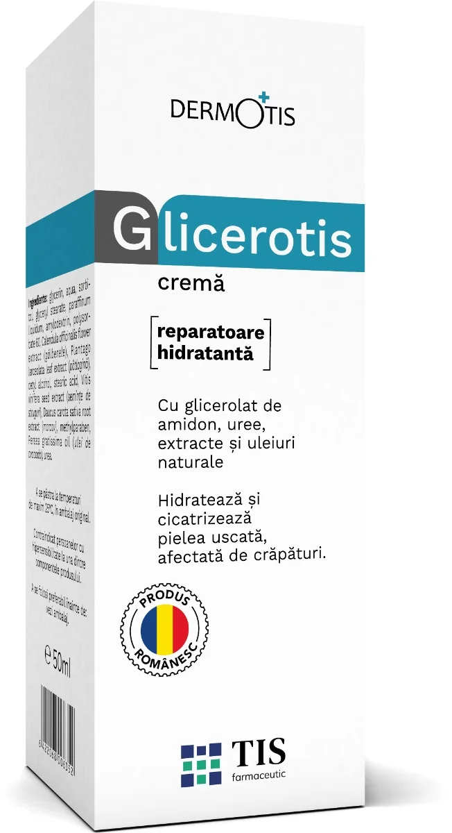Crema Reparatoare GliceroTIS, 50ml, Tis Farmaceutic