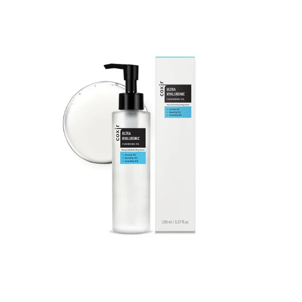Ulei demachiant cu Acid Hialuronic, 150ml, Coxir