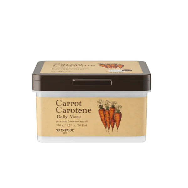 Masca faciala cu caroten din morcov, 270g, Skinfood