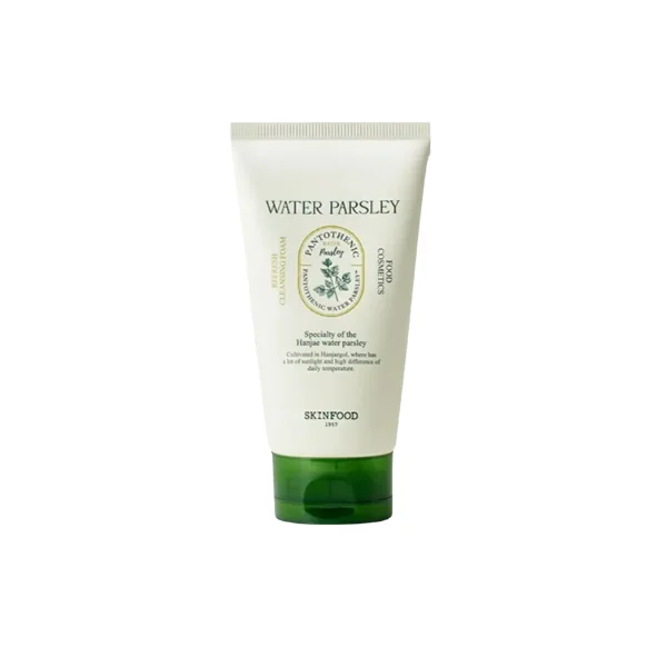 Spuma de curatare revigoranta cu patrunjel si pantenol, 150ml, Skinfood