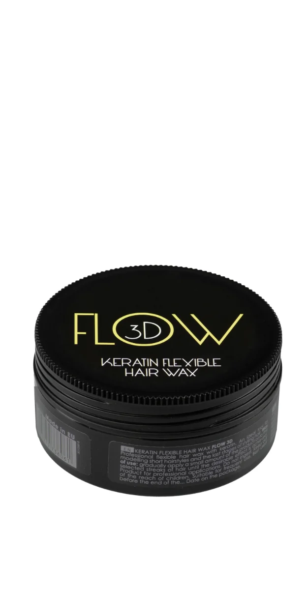 Ceara de par flexibila cu keratina Flow 3D, 100g, Stapiz