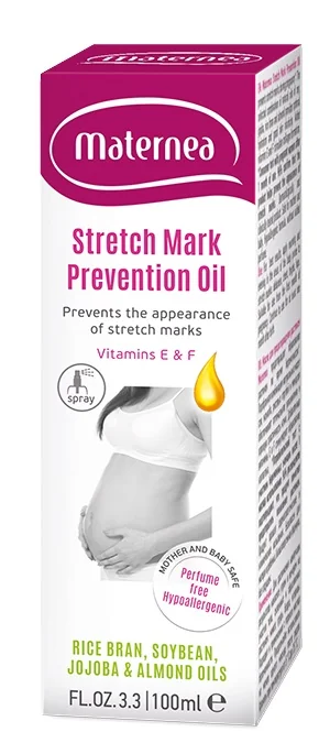 Spray Ulei De Prevenire A Vergeturilor Cu Vitamina E Si F, 100ml, Maternea