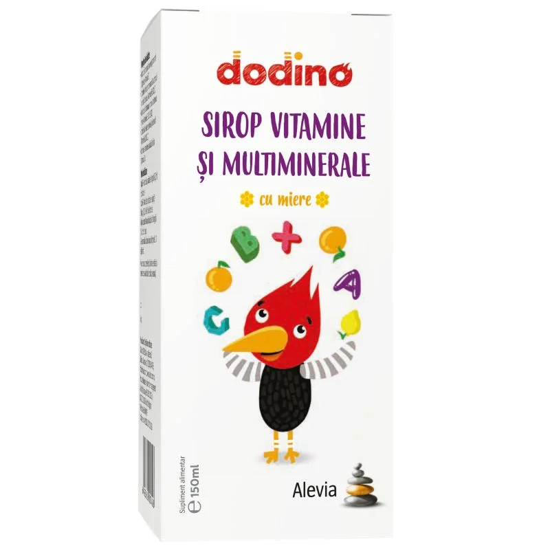 Sirop Vitamine Si Multiminerale Dodino, 150ml, Alevia