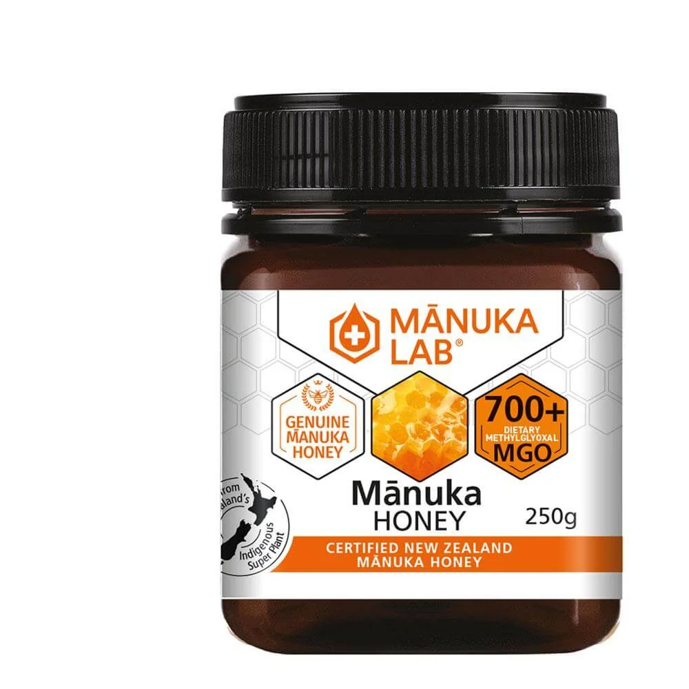 Miere de manuka MGO 700+ naturala din Noua Zeelanda, 250g, Manuka Lab