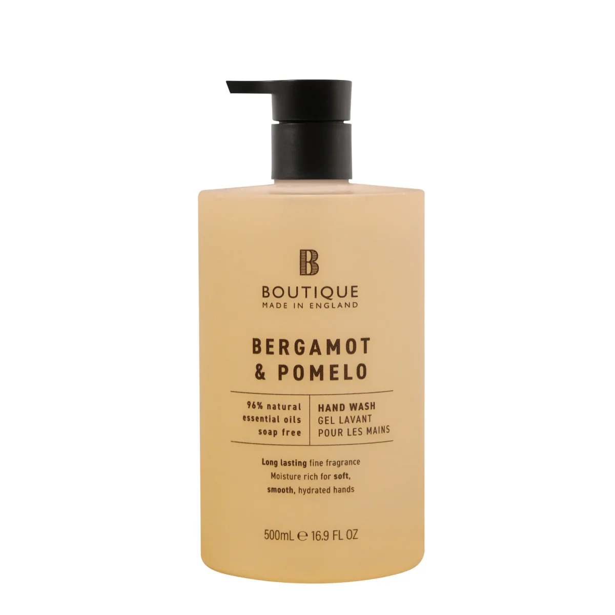 Sapun lichid cu parfum de Bergamota & Pomelo, 500ml, Boutique