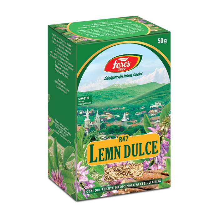 Ceai Radacina De Lemn-Dulce R47, 50g, Fares