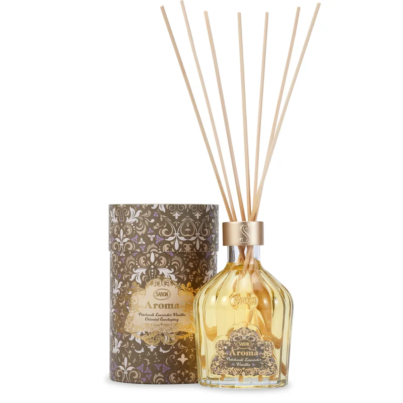 Parfum de camera Patchouli Lavander Vanilla, 245ml, Sabon