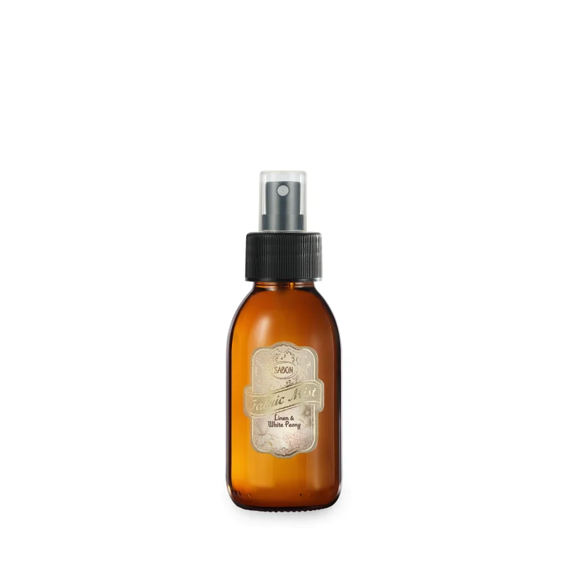 Parfum pentru textile Linen si Bujor Alb, 100ml, Sabon