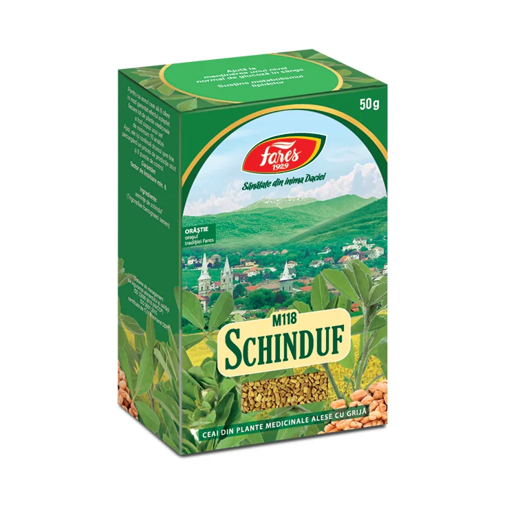 Ceai Cu Seminte De Schinduf, 50g, Fares