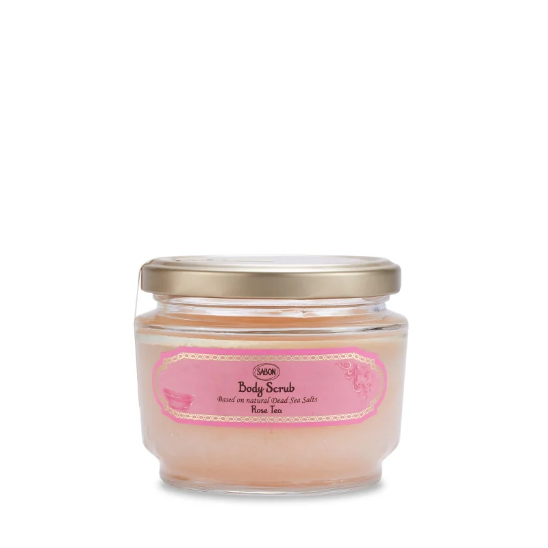 Exfoliant de corp Rose Tea, 320g, Sabon