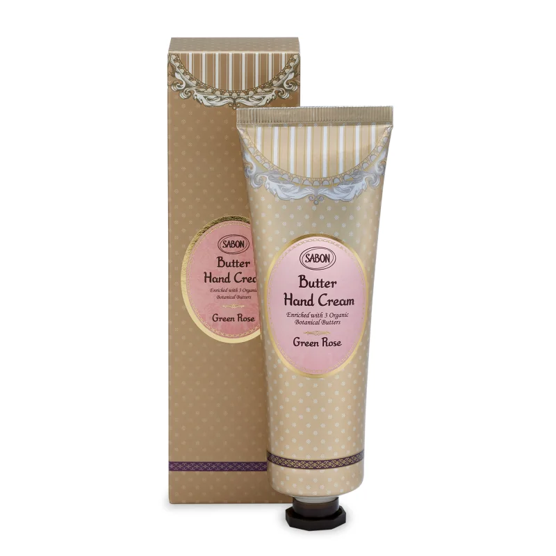 Crema de maini Green Rose, 75ml, Sabon