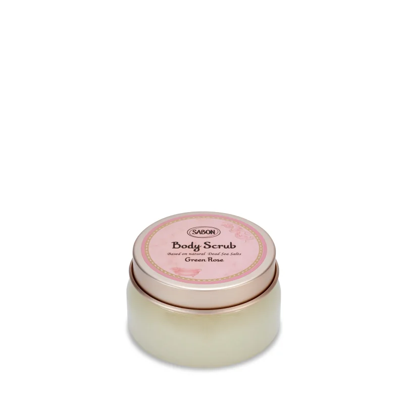 Exfoliant pentru corp Green Rose, 200g, Sabon