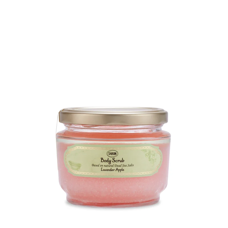 Exfoliant pentru corp Lavanda Mere, 320g, Sabon
