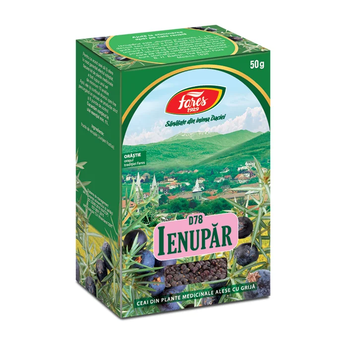 Ceai Din Fructe De Ienupar D78, 50g, Fares