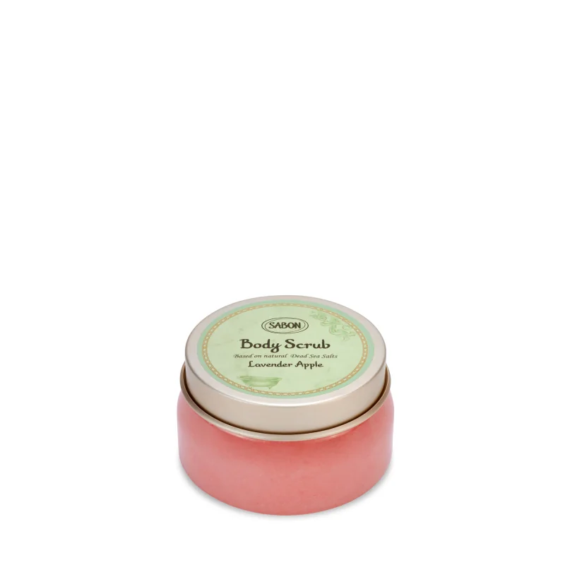 Exfoliant pentru corp Lavanda Mere, 200g, Sabon