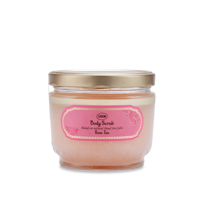 Exfoliant pentru corp Rose Tea, 600g, Sabon
