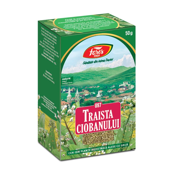 Ceai Traista Ciobanului G97, 50G, Fares