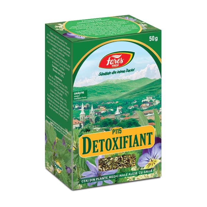 Ceai Detoxifiant P115, 50g, Fares