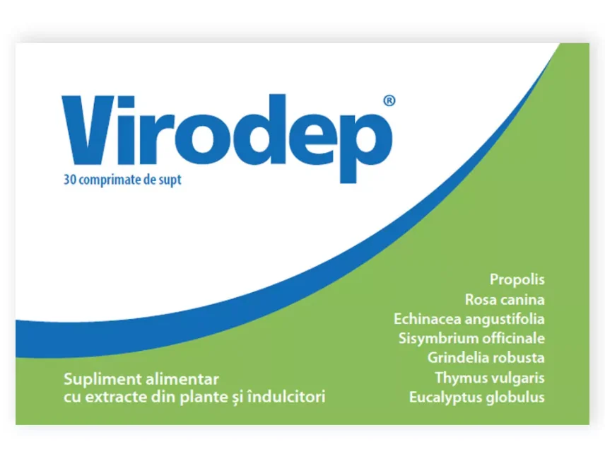 Virodep, 30 Comprimate De Supt, Dr. Phyto
