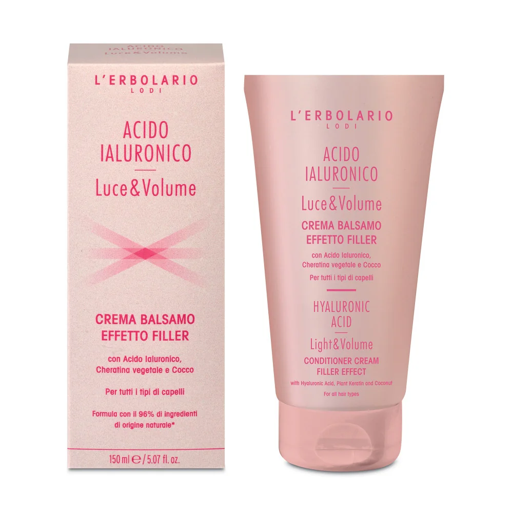 L'Erbolario Balsam de par cu acid hialuronic, 150ml
