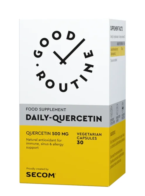 Good Routine Daily-Quercetin 500mg, 30 Capsule Vegetale, Secom