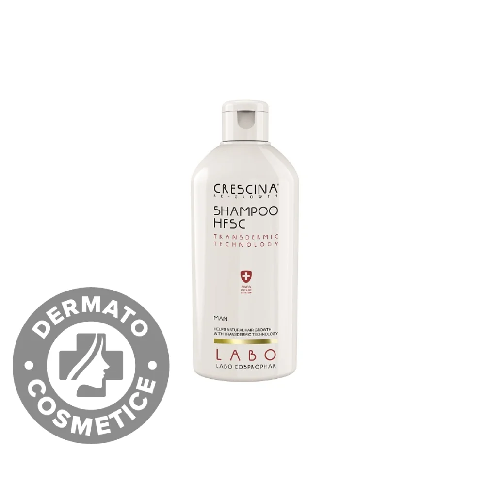 Tratament Pentru Par HFSC Transdermic Sampon Man Crescina, 200ml, Labo
