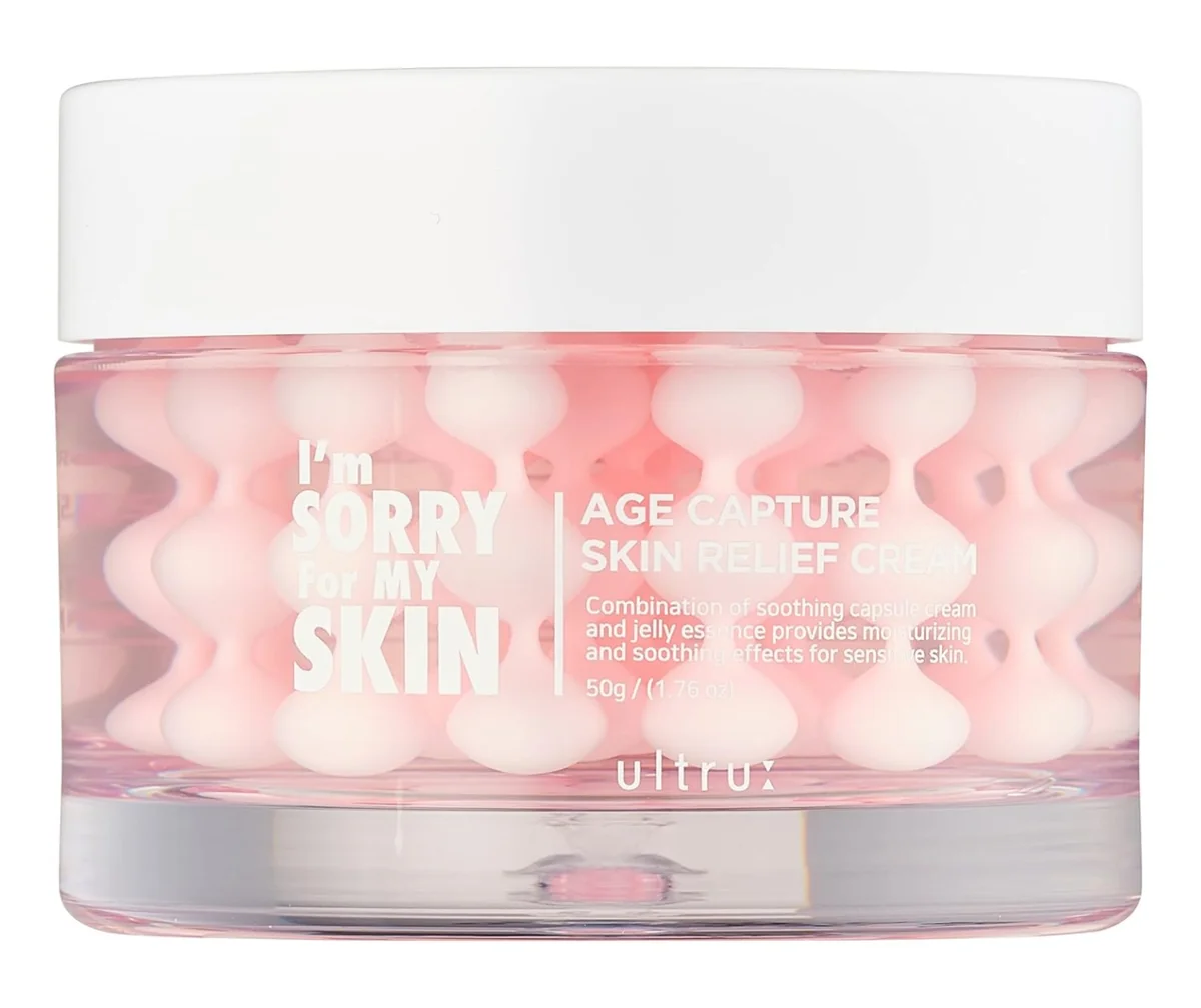 Gel hidratant cu microcapsule de crema pentru piele sensibila, 50gr, I'm sorry for my skin