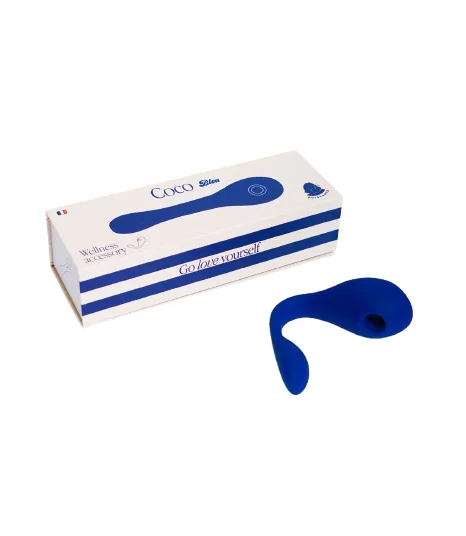 Vibrator clitoridian Coco Blue, 1 bucata, Puissante