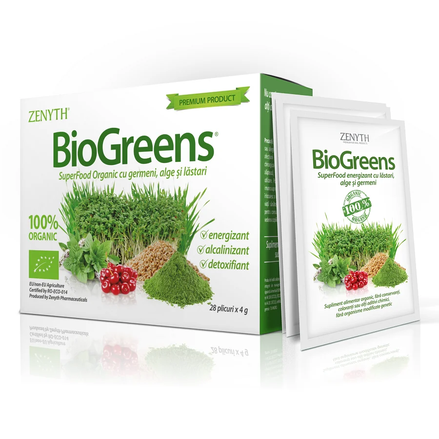 Biogreens, 28 Plicuri, Zenyth