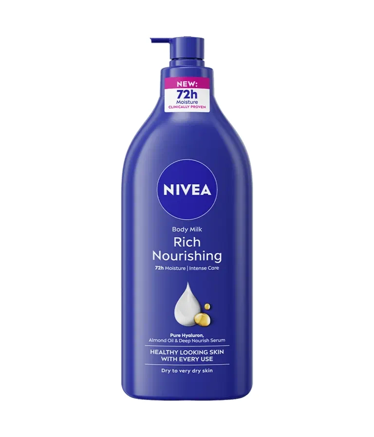 Lapte de corp Rich Nourishing, 625ml, Nivea