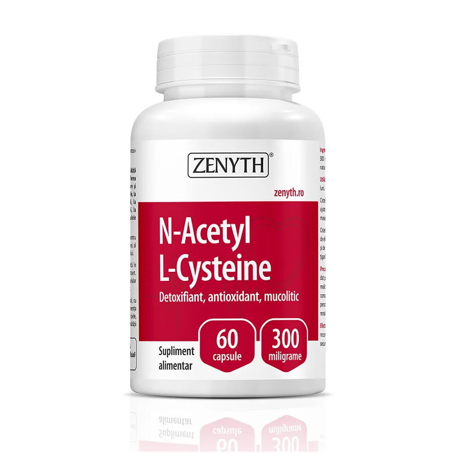 N-Acetyl L-Cysteine, 60 Capsule, Zenyth