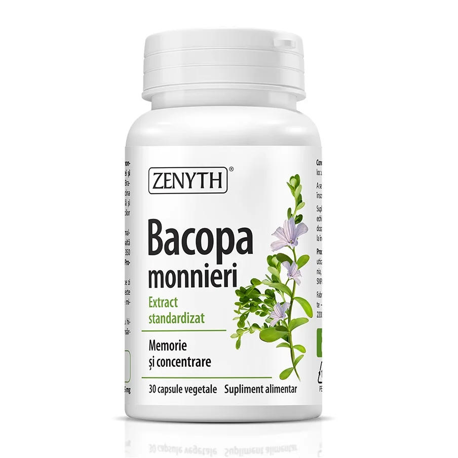 Bacopa Monnieri, 30 Capsule, Zenyth